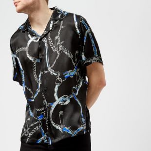 Versace belt clearance print shirt