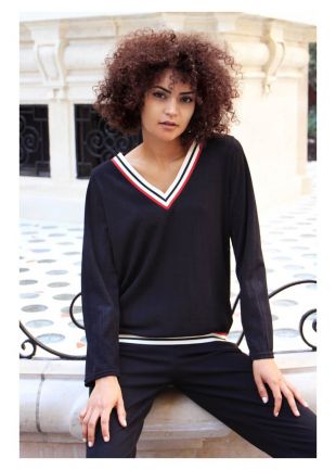Tunique/blouse Superbe T.U - Bleu - Taille Unique - Occasion Très Bon état - Style Ethnique Décontracté