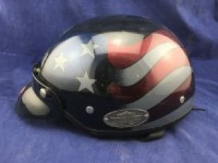 Harley Davidson American Flag Helmet