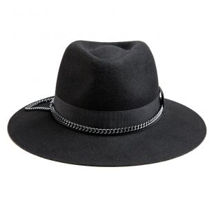 Black Fedora Quito by De Bornarel