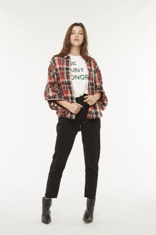 CHEMISE À CARREAUX