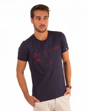 Dab   Navy Blue T Shirt