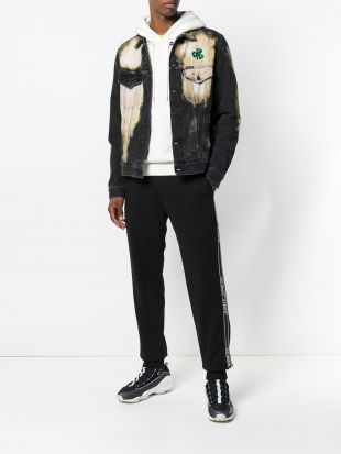 Pantalon De Jogging Off White à Bandes Logo