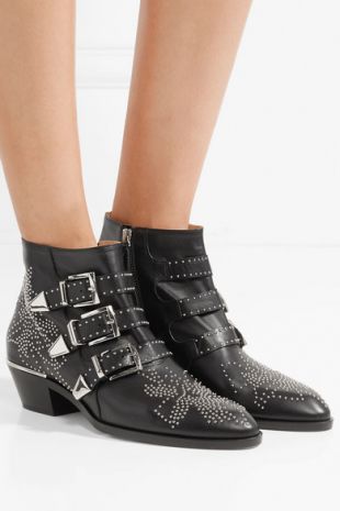 bottines cloutées chloé