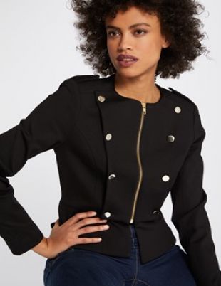 Veste ajustée en maille