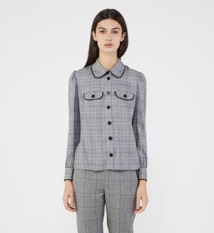 Chemise Capital   Claudie Pierlot   Galeries Lafayette