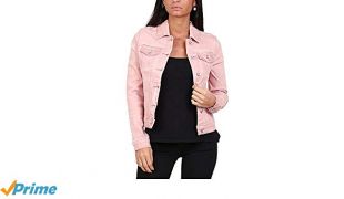 katies pink denim jacket