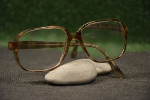 Lunettes vintages frames   Optyl lunettes   cadres élégant rétro des années 80   marron couleur cuivre   Vintage   Optyl cadres