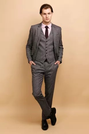 Mens Tweed 3 Pièces Suit