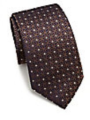 Eton of Sweden - Circle Pattern Silk Tie