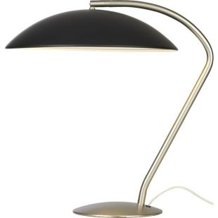 CB2 Atomic Matte Black Table Lamp