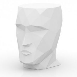 Pot de fleurs Adan, blanc / h. 70 cm / Imaginé par Teresa Sapey pour Vondom
