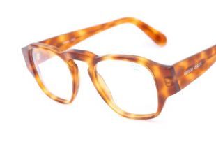 Vintage Giorgio Armani 316 015 / carré de montures / écaille de tortue cadres / hype lunettes / mod lunettes de soleil / made in Italy