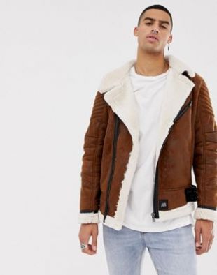 Sixth June   Veste imitation peau de mouton   Marron at asos.com