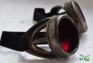 Lunettes de steampunk vieux vêtements de Steampunk Cyber lunettes lunettes Cosplay Anime Larp sécurité lunettes steampunk