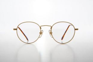 Lunettes de lecture ronde or / forme Polo / 1,50 / 1,75 / 2,25 / 3,00 / 3,25 / 3,50 dioptrie   Hodges