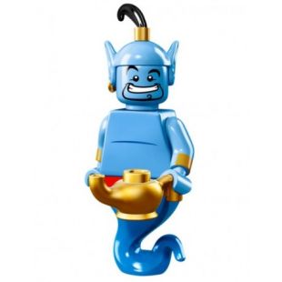 The lego miniature of the Genius in Aladdin Wonder Hook in the video  OPENING 15 BOOSTER packs DISNEY LEGO MINIFIGURES