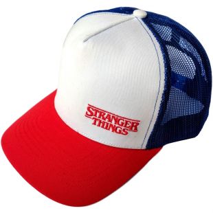 Stranger Things Cap Retro Embroidered Rare Handmade Dustin Trucker Hat