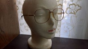 Tortue Oversized Vintage Design doré aviateur mince fil cadre METALLIQUES lunettes de soleil cadres 145 Corée