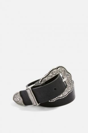 Ceinture Blanche pour Garçon| Avec Boucle Classique pour Costume Enfant