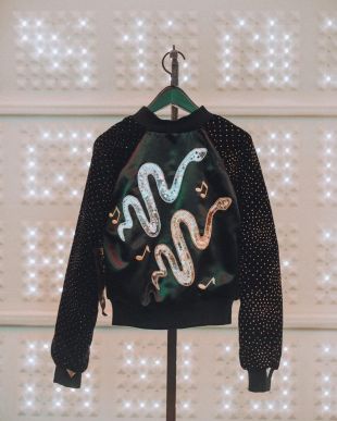 Binzer & Co. X Daft Punk Satin & Velvet Roller Sk8 Jackets