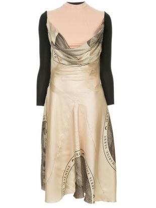 Marine Serre Scarf Midi Dress worn by Jennie Kim in her Solo Music Video |  Spotern
