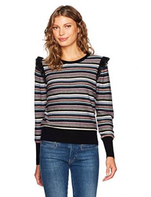 Joie - Joie Women's Cais C, Multi Stripe, L