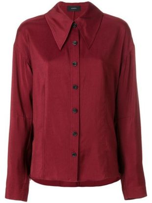 Pointed Collar Shirt