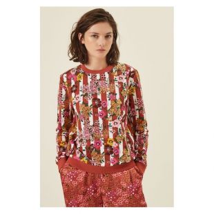 Sweat à fleurs