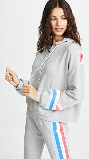 Wildfox Spectrum Marquis Zip Hoodie
