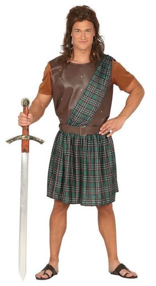 Costume William Wallace braveheart Scottish warrior 8434077881682 | eBay
