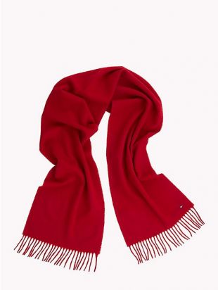 Écharpe en pure laine par Tommy Hilfiger