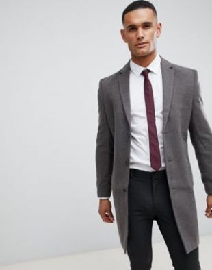 New Look Pardessus habillé Gris
