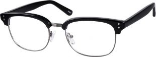 Black Browline Glasses #199421 by Zenni Optical Eyeglasses