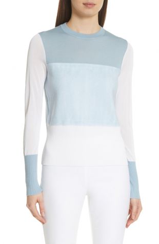 Rag & Bone Marissa Colorblock Merino Wool Sweater