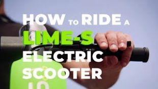 Dockless Electric Scooter Share Lime S by LimeBike