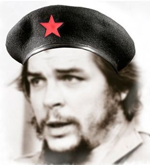 Che Guevara Store Black Military Beret with Red Star