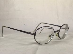 Lunettes Waterford Bulova platine en Améthyste en métal plein jante Style ovale