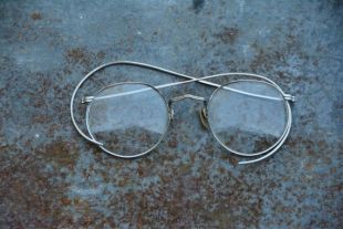 Lunettes vintage, fil jante lunettes, lunettes Vintage, lunettes Vintage de fil métallique, idéal pour l’affichage et décorations