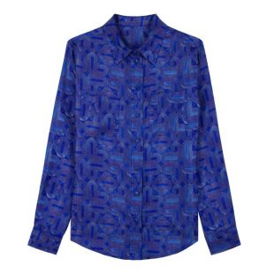 chemise bleue