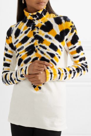 Proenza Schouler Long Sleeve Tie Dye Turtleneck worn by Cookie