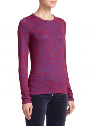 Rag & Bone Marled Jersey Long-sleeve Tee