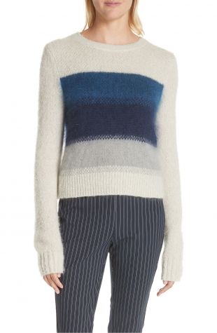 Rag & Bone Holland Ombre Stripe Crop Sweater