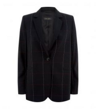 Escada Checked Blazer