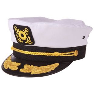 Enimay Yacht Boat Captain Hat Marines Admiral Cap Hat White
