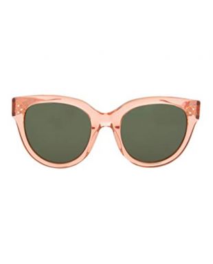 Celine CL41755 O1F Pink Audrey Round Sunglasses Lens Category 3 Size 55mm