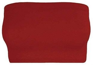 Haute pour Diva ’S Womens Dames Nouvelle Bustier Bandeau sans Manche sans Bretelle Haut Cropped Soutien-Gorge 36-42 - Bordeaux, S/M (UK 8-10)