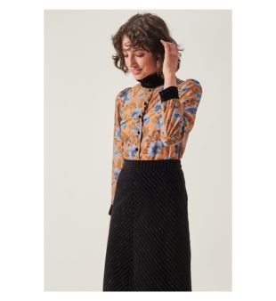 Chemise Baroque moutarde
