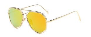 New Fashion Retro Polygon Sunglasses Men Women Large Frame Metal Glasses CM8854 | eBay