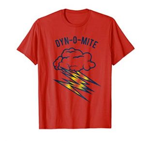 Mari-Janes - DYN-O-MITE JJ Evans Good Times Pajama t-shirt